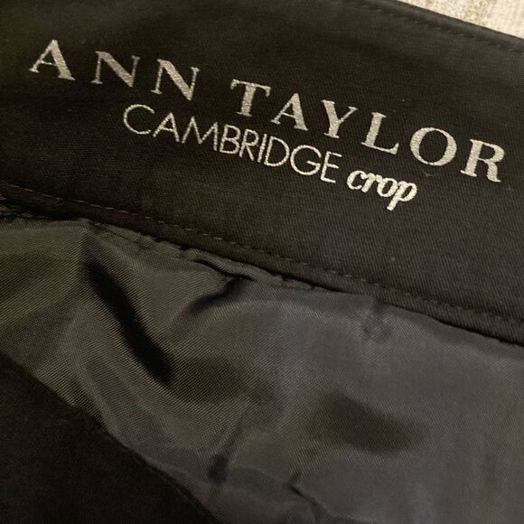 Ann Taylor Cambridge Black Pants Size 4 - Picture 5 of 7